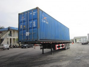 Sơ mi rơ moóc tải (chở container)